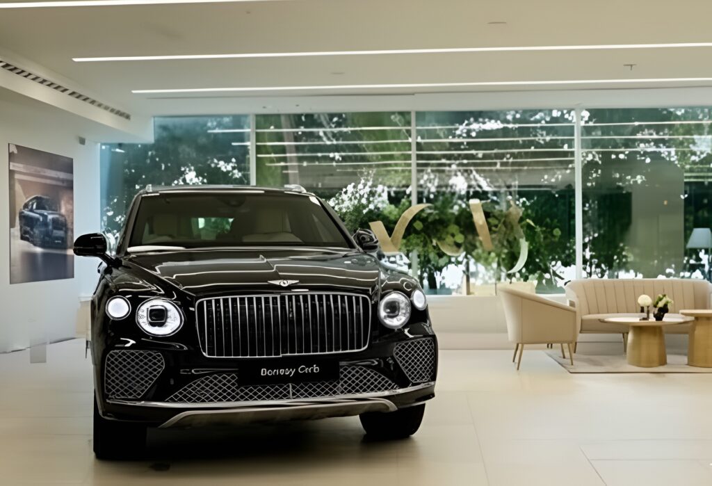 First Official Showroom in India