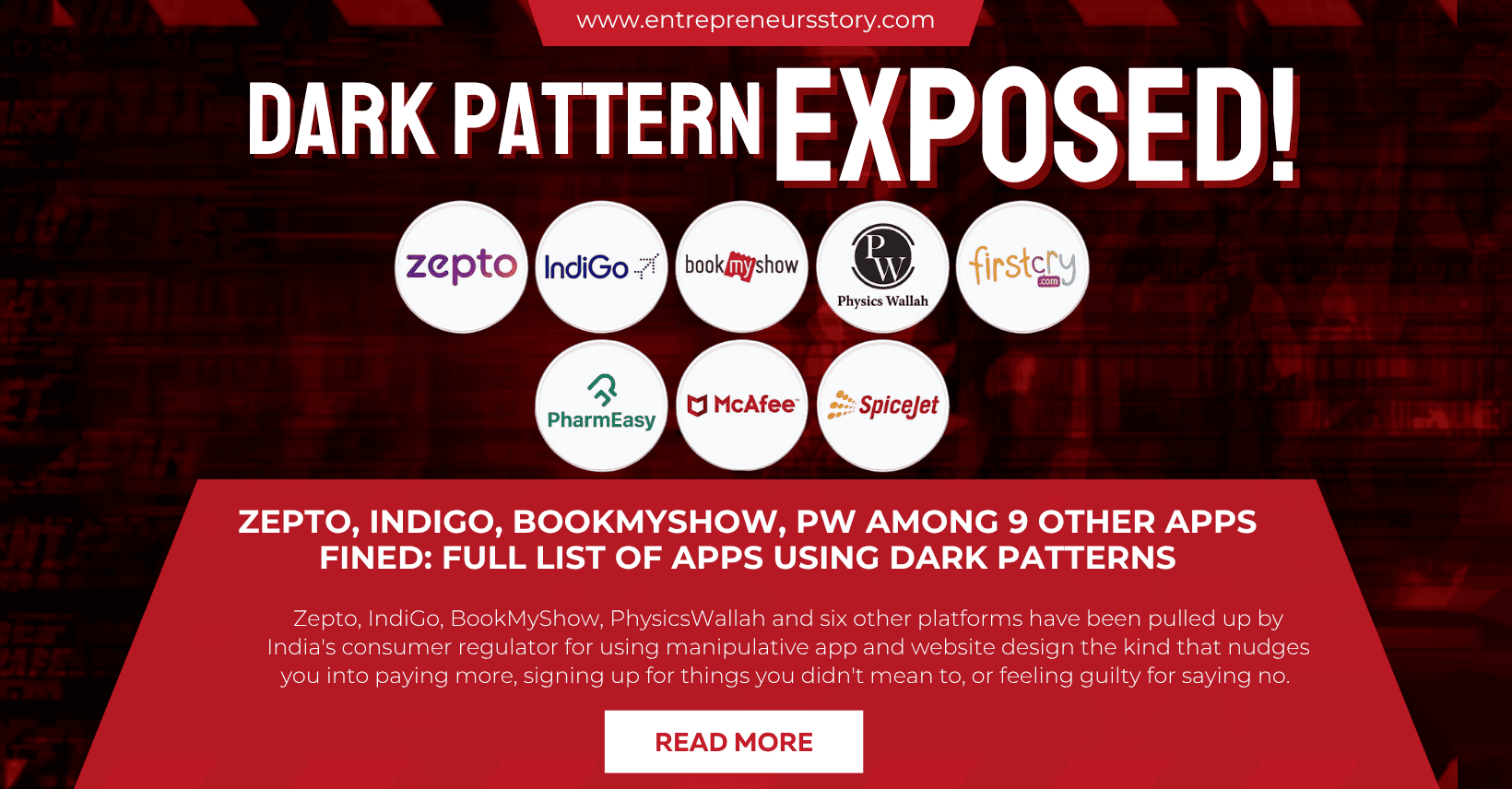 Full List of Apps Using Dark Patterns