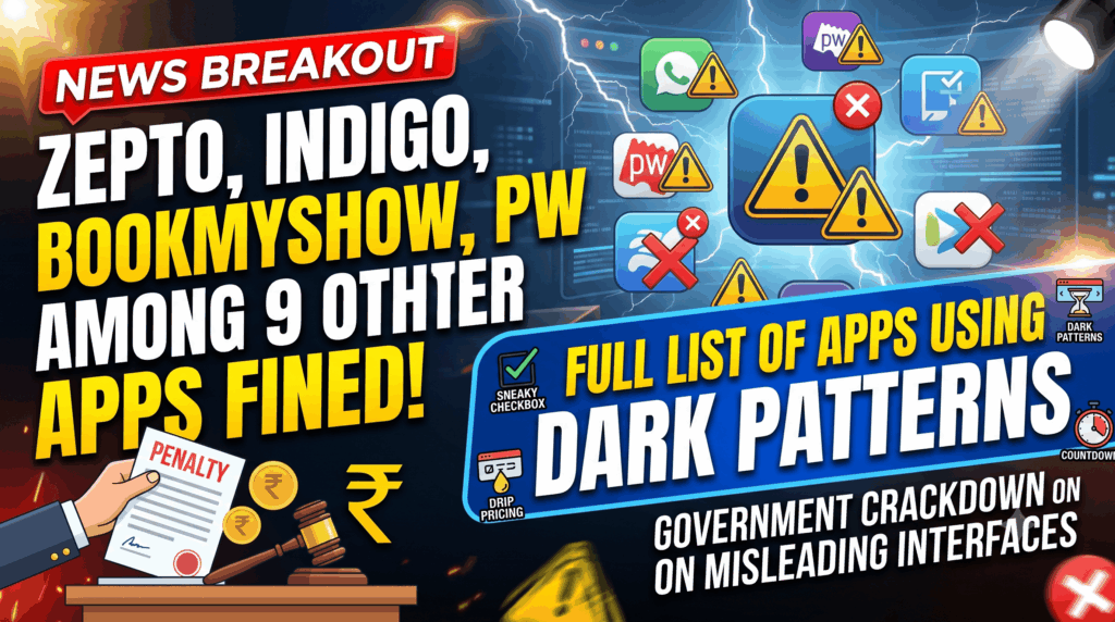 Apps Using Dark Patterns