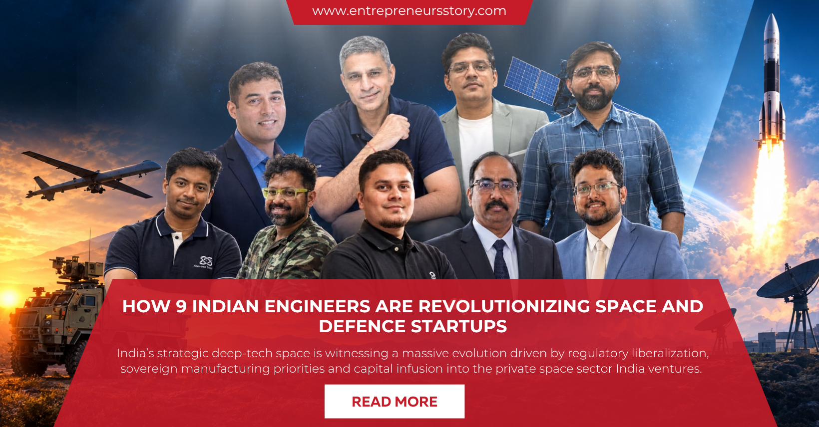 9 space startups